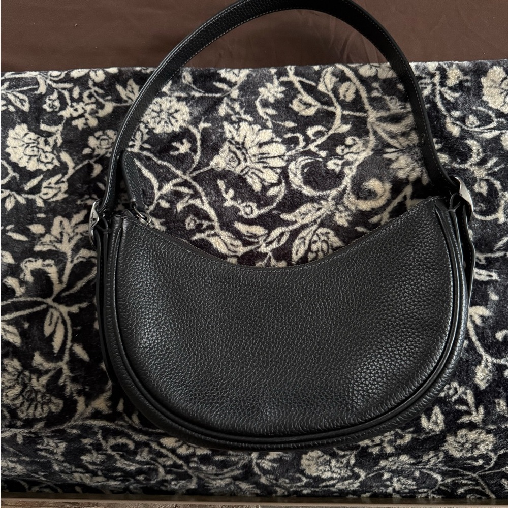 Htf Coach Luna small black shoulder bag